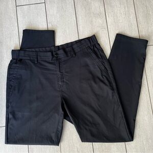 Jack Archer Jetsetter Slim Fit Tech Pants in Space Black